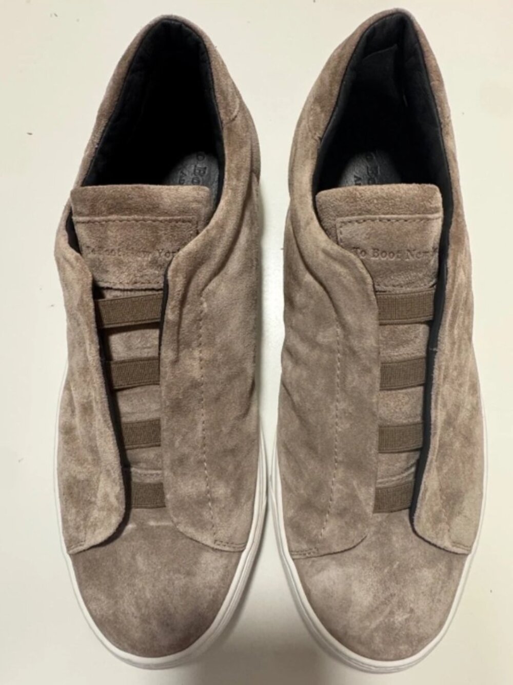 Men's Slip-On Suede Sneakers